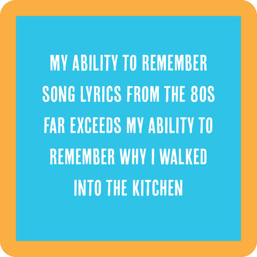 Drinks on Me Coaster | Song Lyrics
