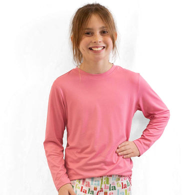 Youth Long Sleeve T-Shirt | Pink