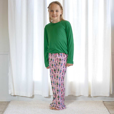 Girl's Nutcracker March Ruffle Sleep Pants