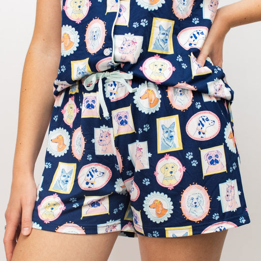 Sleep Shorts | Royal Pups