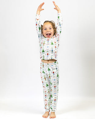 Kid's Long Sleeve Pajamas | Nutcracker Waltz