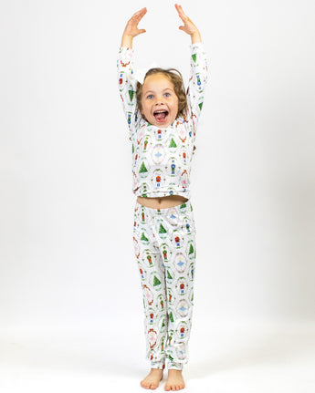 Kid's Long Sleeve Pajamas | Nutcracker Waltz
