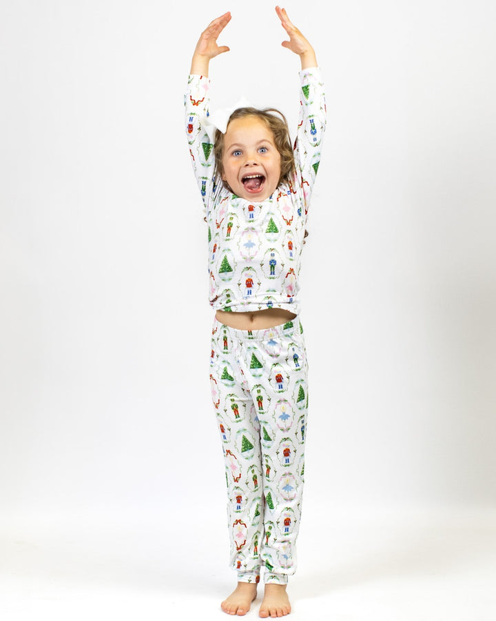 Kid's Long Sleeve Pajamas | Nutcracker Waltz