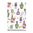 Double Sided Tea Towel • Spooky Cocktails