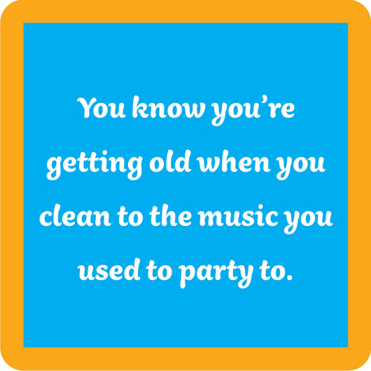 Drinks on Me Coaster | Clean to Music