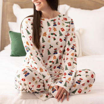 Annie Pants Set | Christmas Morning