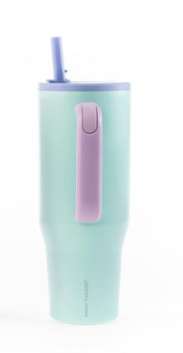 To Go Tumbler | Aqua Colorblock 40oz