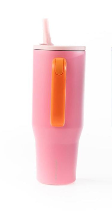 To Go Tumbler | Hot Pink Colorblock 40oz