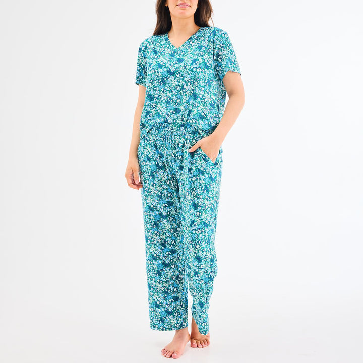Alli Pant Set | Dreaming Blue