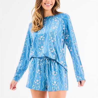 Annie Short Set | Ivy Lane Blue