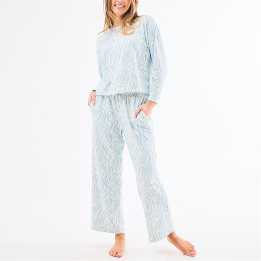 Sophie Pants Set | City Limits Blue