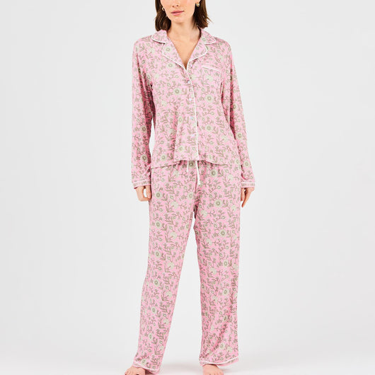 Pant Set Charlotte Thistle Vines Pink XS