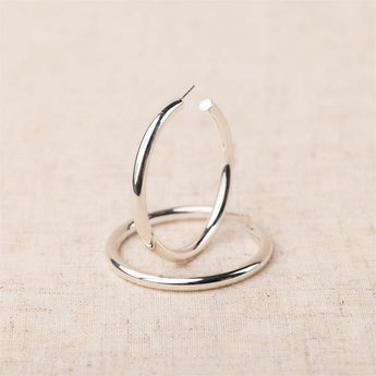 Stella Earrings | Shiny Silver