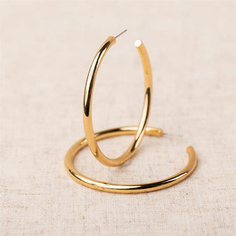 Salem Earrings | Shiny Gold