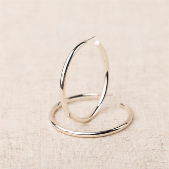 Salem Earrings | Shiny Silver