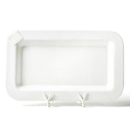 Mini Rectangular Platter | White
