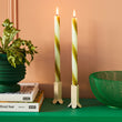 Rope Candle Sticks | Green