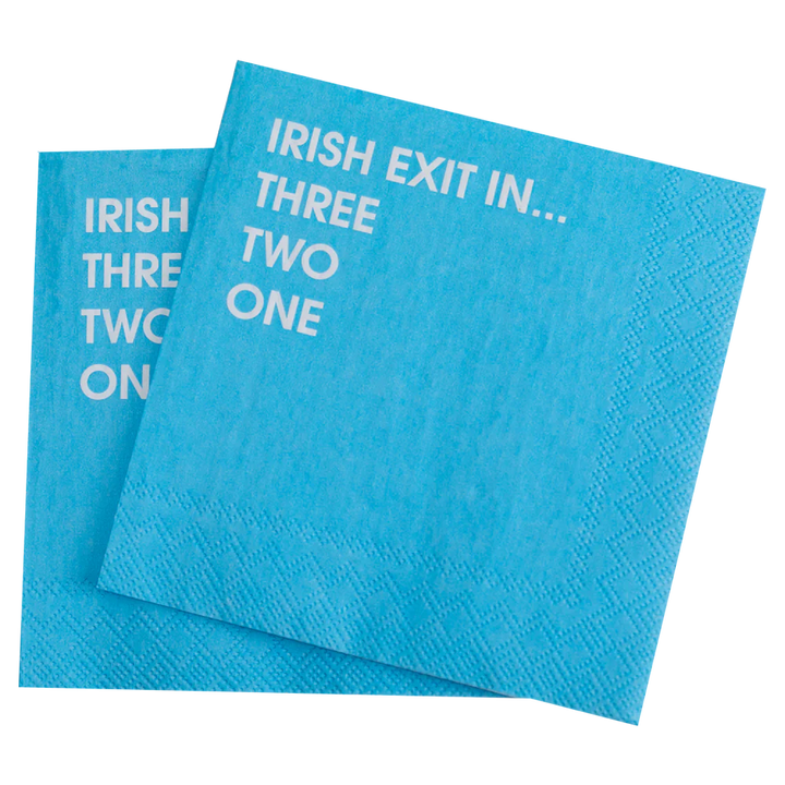 Irish Exit Napkins