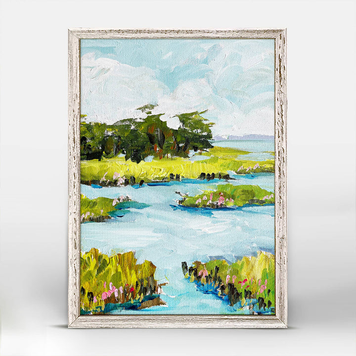Mini Framed Canvas | Summer Marsh