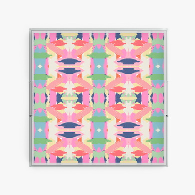 Mila Acrylic Tray | Pink Multi