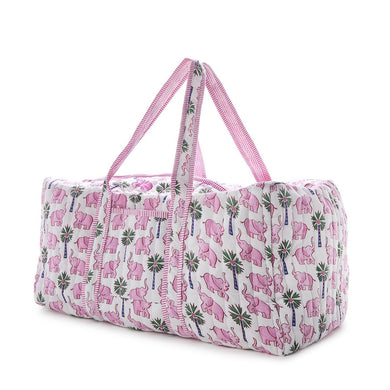 Elephant Quilted Weekender