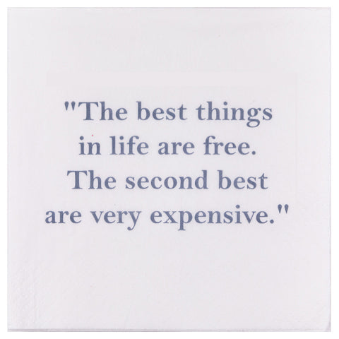 Best Things | Cocktail Napkins