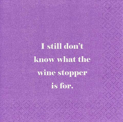 Wine Stopper | Cocktail Napkins