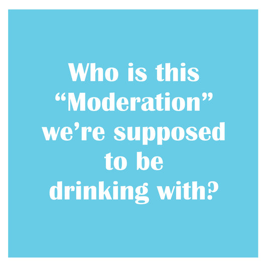 Moderation | Cocktail Napkins