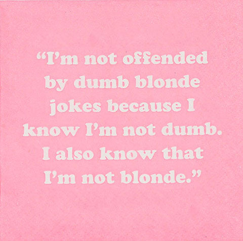 I'm Not Offended | Cocktail Napkins