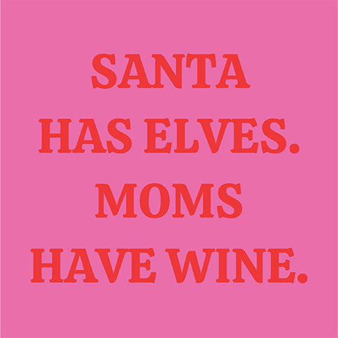 Elves + Wine | Cocktail Napkins