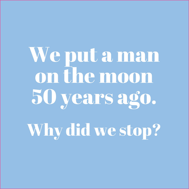 We Put A Man On The Moon | Cocktail Napkin