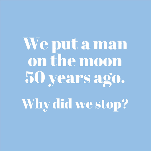 We Put A Man On The Moon | Cocktail Napkin