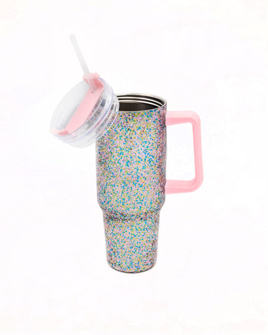 Glitter Party Oversized Tumbler