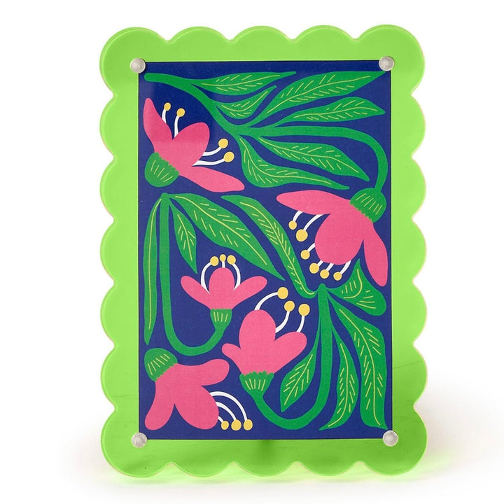 Hibiscus Frame | Green