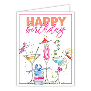 Greeting Card | Happy Birthday Cocktails