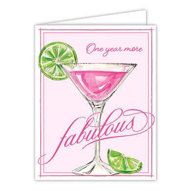 Greeting Card | One Year More Fabulous