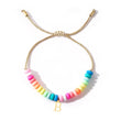 Rainbow Initial Bracelet