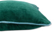 Charliss Velvet Pillow | Green + Aqua