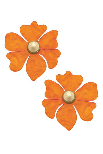 Sophie Earrings | Orange