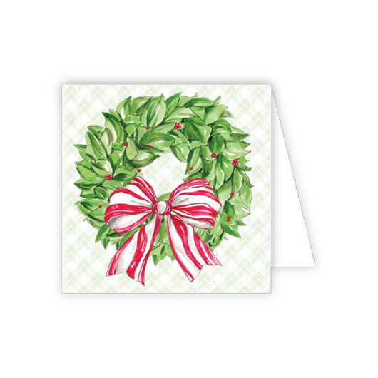 Holiday Enclosure Card | Bow + Wreath