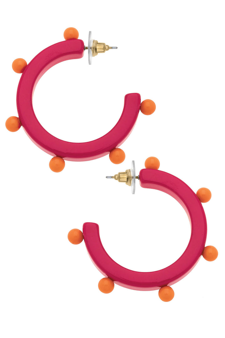 Olivia Hoop | Fuchsia