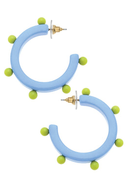 Olivia Hoop | Light Blue