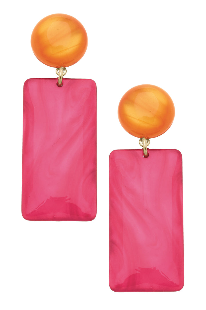 Sophie Earring | Fuchsia