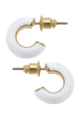 Kelley Hoop | White