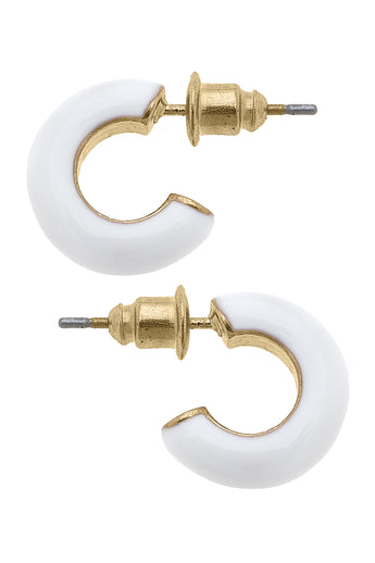 Kelley Hoop | White