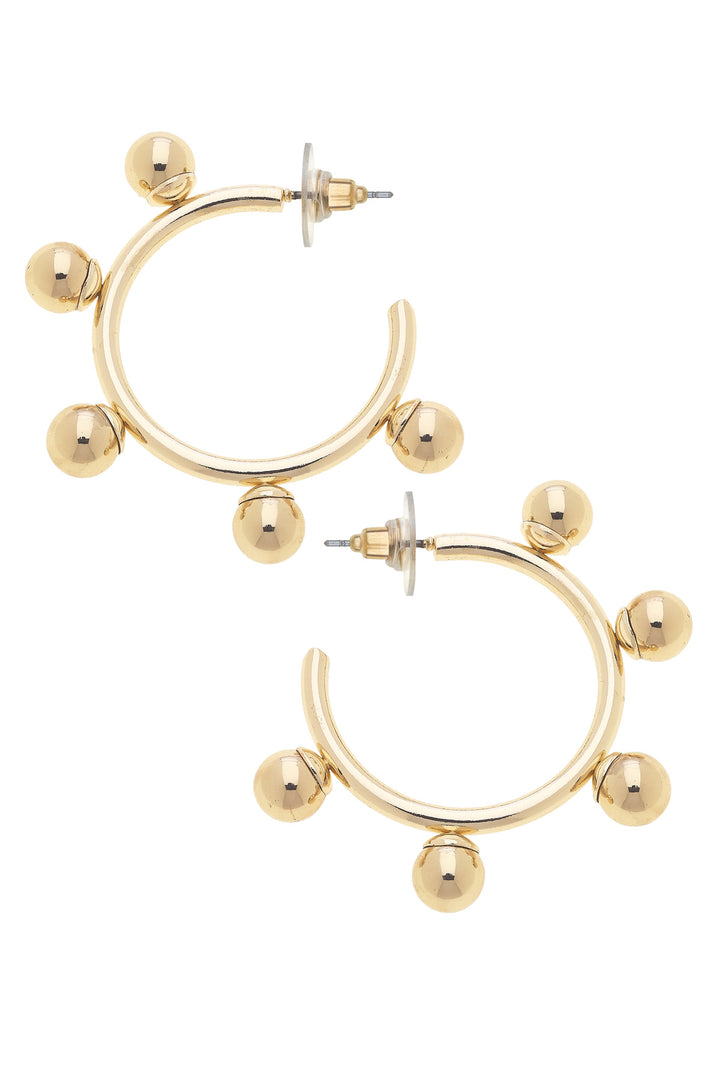 Allison Bead Hoops