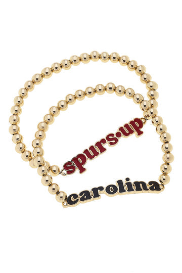 Beaded Bracelet Set | Carolina