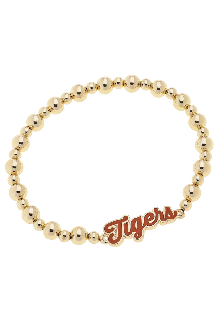 Tigers Script Bead Bracelet