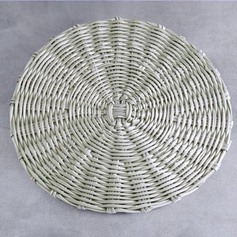 Seagrass Faux Wicker Placemats | Set of 4