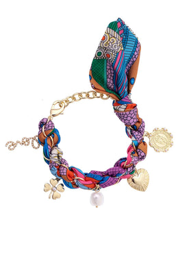 Scarf Charm Bracelet | Noelle